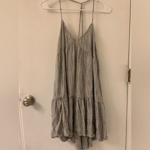 Aerie flowy tiered dress